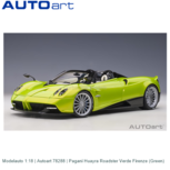 Modelauto 1:18 | Autoart 78288 | Pagani Huayra Roadster Verde Firenze (Green) Modelauto 1:18 | Autoart 78288 | Pagani Huayra Roadster Verde Firenze (Green)