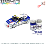 | Zero Paints ZP-1671 | Airbrush Paint Set 2 30ml Peugeot 306 Maxi 1996 Monaco / Monte Carlo / Rally | Zero Paints ZP-1671 | Airbrush Paint Set 2 30ml Peugeot 306 Maxi 1996 Monaco / Monte Carlo / Rally