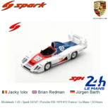 Modelauto 1:43 | Spark S4147 | Porsche 936 1979 #12 France / Le Mans / 24 Hours Modelauto 1:43 | Spark S4147 | Porsche 936 1979 #12 France / Le Mans / 24 Hours