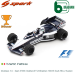 Modelauto 1:43 | Spark S7099 | Brabham BT52B Brabham 1983 #6 South Africa / Kyalami Modelauto 1:43 | Spark S7099 | Brabham BT52B Brabham 1983 #6 South Africa / Kyalami