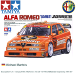 Bouwpakket 1:24 | Tamiya 24148 | Alfa Romeo 155 V6 TI DTM Schübel Engineering 1994 #27 Bouwpakket 1:24 | Tamiya 24148 | Alfa Romeo 155 V6 TI DTM Schübel Engineering 1994 #27