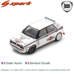 Modelauto 1:43 | Spark S9013 | Lancia Delta HF Integrale EVO Lancia Martini Racing 1992 Modelauto 1:43 | Spark S9013 | Lancia Delta HF Integrale EVO Lancia Martini Racing 1992