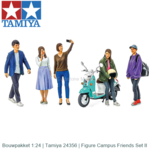 Bouwpakket 1:24 | Tamiya 24356 | Figure Campus Friends Set II Bouwpakket 1:24 | Tamiya 24356 | Figure Campus Friends Set II