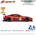 Modelauto 1:43 | Spark S7994 | Aston Martin Vantage AMR LMGTE-AM TF Sport 2020 #90 France / Le Mans / 24 Hours Modelauto 1:43 | Spark S7994 | Aston Martin Vantage AMR LMGTE-AM TF Sport 2020 #90 France / Le Mans / 24 Hours