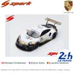 Modelauto 1:87 | Spark 87S151 | Porsche 911 RSR Porsche GT Team 2019 #92 France / Le Mans / 24 Hours Modelauto 1:87 | Spark 87S151 | Porsche 911 RSR Porsche GT Team 2019 #92 France / Le Mans / 24 Hours