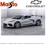 Modelauto 1:18 | Maisto 31455W | Chevrolet Corvette C8 High Wing Arctic White 2020 Modelauto 1:18 | Maisto 31455W | Chevrolet Corvette C8 High Wing Arctic White 2020