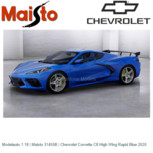 Modelauto 1:18 | Maisto 31455B | Chevrolet Corvette C8 High Wing Rapid Blue 2020 Modelauto 1:18 | Maisto 31455B | Chevrolet Corvette C8 High Wing Rapid Blue 2020