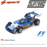 Modelauto 1:43 | Spark S9651 | Surtees TS16 FINA 1974 #19 Brazil / Sao Paulo / Interlagos / Grand Prix Modelauto 1:43 | Spark S9651 | Surtees TS16 FINA 1974 #19 Brazil / Sao Paulo / Interlagos / Grand Prix