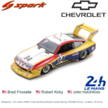 Modelauto 1:43 | Spark S4384 | Chevrolet Monza Brad Frisselle Racing 1978 #84 France / Le Mans / 24 Hours Modelauto 1:43 | Spark S4384 | Chevrolet Monza Brad Frisselle Racing 1978 #84 France / Le Mans / 24 Hours