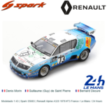 Modelauto 1:43 | Spark S5683 | Renault Alpine A320 1978 #73 France / Le Mans / 24 Hours Modelauto 1:43 | Spark S5683 | Renault Alpine A320 1978 #73 France / Le Mans / 24 Hours