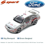 Modelauto 1:43 | Spark S8701 | Ford Sierra RS Cosworth TEXACO 1987 #2 France / Tour de France Modelauto 1:43 | Spark S8701 | Ford Sierra RS Cosworth TEXACO 1987 #2 France / Tour de France