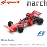 Modelauto 1:43 | Spark S7262 | March 711 STP 1971 Canada Modelauto 1:43 | Spark S7262 | March 711 STP 1971 Canada