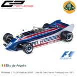 Modelauto 1:18 | GP Replicas GP059 | Lotus 88 Twin Chassis Prototype Essex 1981 Modelauto 1:18 | GP Replicas GP059 | Lotus 88 Twin Chassis Prototype Essex 1981