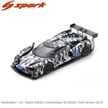 Modelauto 1:43 | Spark S5650 | Glickenhaus SCG003C Test Version 2015 Modelauto 1:43 | Spark S5650 | Glickenhaus SCG003C Test Version 2015