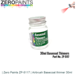 | Zero Paints ZP-5117 | Airbrush Basecoat thinner 30ml | Zero Paints ZP-5117 | Airbrush Basecoat thinner 30ml