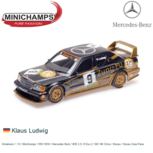 Modelauto 1:18 | Minichamps 155913609 | Mercedes Benz 190E 2,5-16 Evo 2 1991 #9 China / Macau / Macau Guia Race Modelauto 1:18 | Minichamps 155913609 | Mercedes Benz 190E 2,5-16 Evo 2 1991 #9 China / Macau / Macau Guia Race