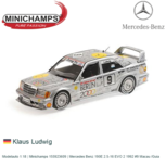 Modelauto 1:18 | Minichamps 155923609 | Mercedes Benz 190E 2.5-16 EVO 2 1992 #9 Macau /Guia Modelauto 1:18 | Minichamps 155923609 | Mercedes Benz 190E 2.5-16 EVO 2 1992 #9 Macau /Guia
