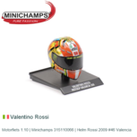 Motorfiets 1:10 | Minichamps 315110066 | Helm Rossi 2009 #46 Valencia Motorfiets 1:10 | Minichamps 315110066 | Helm Rossi 2009 #46 Valencia