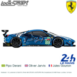 Modelauto 1:18 | Looksmart LS18LM018 | Ferrari 488 GTE EVO LMGTE-PRO Risi Competizione 2019 #89 France / Le Mans / 24 Hours Modelauto 1:18 | Looksmart LS18LM018 | Ferrari 488 GTE EVO LMGTE-PRO Risi Competizione 2019 #89 France / Le Mans / 24 Hours