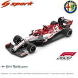 Modelauto 1:43 | Spark S6452 | Alfa Romeo C39 Alfa Romeo Sauber F1 Team 2020 #7 Spain / Barcelona Modelauto 1:43 | Spark S6452 | Alfa Romeo C39 Alfa Romeo Sauber F1 Team 2020 #7 Spain / Barcelona