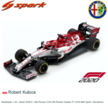 Modelauto 1:43 | Spark S6454 | Alfa Romeo C39 Alfa Romeo Sauber F1 2020 #88 Spain / Barcelona Modelauto 1:43 | Spark S6454 | Alfa Romeo C39 Alfa Romeo Sauber F1 2020 #88 Spain / Barcelona