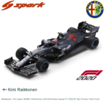 Modelauto 1:43 | Spark S6455 | Alfa Romeo C39 Alfa Romeo Sauber F1 2020 #7 Italy Fiorano Test Circuit Modelauto 1:43 | Spark S6455 | Alfa Romeo C39 Alfa Romeo Sauber F1 2020 #7 Italy Fiorano Test Circuit