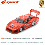 Modelauto 1:43 | Spark US091 | Porsche 935 1984 #6 USA / Sebring / 12 Hours Modelauto 1:43 | Spark US091 | Porsche 935 1984 #6 USA / Sebring / 12 Hours