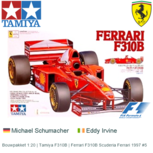 Bouwpakket 1:20 | Tamiya F310B | Ferrari F310B Scuderia Ferrari 1997 #5 Bouwpakket 1:20 | Tamiya F310B | Ferrari F310B Scuderia Ferrari 1997 #5