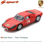 Modelauto 1:43 | Spark SF164 | Porsche 904 GTS Rood 1965 #14 France / Rallye des Routes du Nord Modelauto 1:43 | Spark SF164 | Porsche 904 GTS Rood 1965 #14 France / Rallye des Routes du Nord