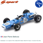 Modelauto 1:43 | Spark SF185 | Matra MS7 Matra 1968 #10 France / Circuit de Pau-Ville Modelauto 1:43 | Spark SF185 | Matra MS7 Matra 1968 #10 France / Circuit de Pau-Ville