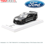 Modelauto 1:43 | TSM TSM430478 | Ford Mustang Shelby GT500 Shadow Black 2020 Modelauto 1:43 | TSM TSM430478 | Ford Mustang Shelby GT500 Shadow Black 2020