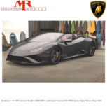 Modelauto 1:18 | MR Collection Models LAMBO046C | Lamborghini Huracan EVO RWD Spyder Grigio Telesto (Grey) 2020 Modelauto 1:18 | MR Collection Models LAMBO046C | Lamborghini Huracan EVO RWD Spyder Grigio Telesto (Grey) 2020