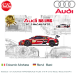 Modelauto 1:24 | NuNu Model Kit PN24024 | Audi R8 LMS 2015 #6 China / Macau / Macau Grand Prix Modelauto 1:24 | NuNu Model Kit PN24024 | Audi R8 LMS 2015 #6 China / Macau / Macau Grand Prix