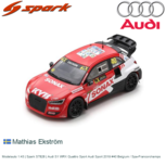Modelauto 1:43 | Spark S7828 | Audi S1 WRX Quattro Sport Audi Sport 2019 #40 Belgium / Spa-Francorchamps Modelauto 1:43 | Spark S7828 | Audi S1 WRX Quattro Sport Audi Sport 2019 #40 Belgium / Spa-Francorchamps