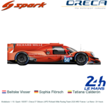 Modelauto 1:18 | Spark 18S557 | Oreca 07 Gibson LMP2 Richard Mille Racing Team 2020 #50 France / Le Mans / 24 Hours Modelauto 1:18 | Spark 18S557 | Oreca 07 Gibson LMP2 Richard Mille Racing Team 2020 #50 France / Le Mans / 24 Hours