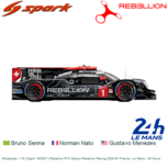 Modelauto 1:18 | Spark 18S547 | Rebellion R13 Gibson Rebellion Racing 2020 #1 France / Le Mans / 24 Hours Modelauto 1:18 | Spark 18S547 | Rebellion R13 Gibson Rebellion Racing 2020 #1 France / Le Mans / 24 Hours