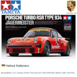 Bouwpakket 1:24 | Tamiya 24328 | Porsche 934 Turbo RSR Max Moritz Team 1976 #24 Bouwpakket 1:24 | Tamiya 24328 | Porsche 934 Turbo RSR Max Moritz Team 1976 #24