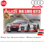 Bouwpakket 1:24 | NuNu Model Kit PN24004 | Audi R8 LMS GT3 Belgian Audi Club Team WRT 2015 #1 Belgium / Spa-Francorchamps / 24 Hours Bouwpakket 1:24 | NuNu Model Kit PN24004 | Audi R8 LMS GT3 Belgian Audi Club Team WRT 2015 #1 Belgium / Spa-Francorchamps / 24 Hours