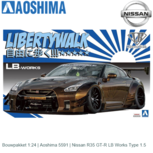 Bouwpakket 1:24 | Aoshima 5591 | Nissan R35 GT-R LB Works Type 1.5 Bouwpakket 1:24 | Aoshima 5591 | Nissan R35 GT-R LB Works Type 1.5