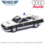 Modelauto 1:43 | Neo Scale Models 43037 | Audi 200 Quattro 20V 1990 Duitsland Modelauto 1:43 | Neo Scale Models 43037 | Audi 200 Quattro 20V 1990 Duitsland