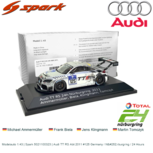 Modelauto 1:43 | Spark 5021100323 | Audi TT RS Abt 2011 #125 Germany / Nürburgring / 24 Hours Modelauto 1:43 | Spark 5021100323 | Audi TT RS Abt 2011 #125 Germany / Nürburgring / 24 Hours