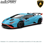 Modelauto 1:43 | Looksmart LS523A | Lamborghini Huracán STO Blu Laufey 2020 Modelauto 1:43 | Looksmart LS523A | Lamborghini Huracán STO Blu Laufey 2020