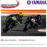 Motorfiets 1:12 | Minichamps 122194446 | Yamaha YZR-M1 2019 #46 44 Spain / Valencia / Test Motorfiets 1:12 | Minichamps 122194446 | Yamaha YZR-M1 2019 #46 44 Spain / Valencia / Test