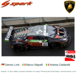 Modelauto 1:18 | Spark 18SB029 | Lamborghini Huracán GT3 Orange 1 FFF Racing Team 2020 #63 Belgium / Spa-Francorchamps / 24 Hours Modelauto 1:18 | Spark 18SB029 | Lamborghini Huracán GT3 Orange 1 FFF Racing Team 2020 #63 Belgium / Spa-Francorchamps / 24 Hours