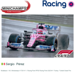 Modelauto 1:43 | Minichamps 417201411 | Racing Point RP20 Racing Point 2020 #11 Turkey / Turkish Grand Prix Modelauto 1:43 | Minichamps 417201411 | Racing Point RP20 Racing Point 2020 #11 Turkey / Turkish Grand Prix