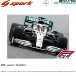 Modelauto 1:43 | Spark S6092 | Mercedes AMG F1 W10 EQ Power+ Mercedes AMG Petronas Motorsport F1 2019 #44 Germany / Hockenheim / Grand Prix Modelauto 1:43 | Spark S6092 | Mercedes AMG F1 W10 EQ Power+ Mercedes AMG Petronas Motorsport F1 2019 #44 Germany / Hockenheim / Grand Prix