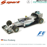 Modelauto 1:43 | Spark S3087 | Mercedes AMG F1 W05 Petronas Mercedes AMG Petronas F1 2014 #6 Australië / Adelade Modelauto 1:43 | Spark S3087 | Mercedes AMG F1 W05 Petronas Mercedes AMG Petronas F1 2014 #6 Australië / Adelade