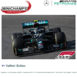 Modelauto 1:43 | Minichamps 410200977 | Mercedes AMG F1 W11 WQ Performance Mercedes AMG F1 Team 2020 #77 Italy /Mugello / Tuscan Grand Prix Modelauto 1:43 | Minichamps 410200977 | Mercedes AMG F1 W11 WQ Performance Mercedes AMG F1 Team 2020 #77 Italy /Mugello / Tuscan Grand Prix