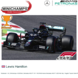 Modelauto 1:43 | Minichamps 410200944 | Mercedes AMG F1 W11 WQ Performance Mercedes AMG F1 2020 #44 Italy / Mugello Tuscan Grand Prix Modelauto 1:43 | Minichamps 410200944 | Mercedes AMG F1 W11 WQ Performance Mercedes AMG F1 2020 #44 Italy / Mugello Tuscan Grand Prix