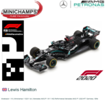 Modelauto 1:18 | Minichamps 110201144 | Mercedes AMG F1 W11 WQ Performance Mercedes AMG F1 2020 #77 Germany / Eifel Modelauto 1:18 | Minichamps 110201144 | Mercedes AMG F1 W11 WQ Performance Mercedes AMG F1 2020 #77 Germany / Eifel